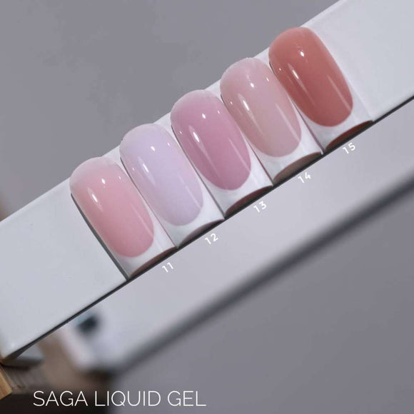 Saga Liquid Gel №11 Pale pink 15ml