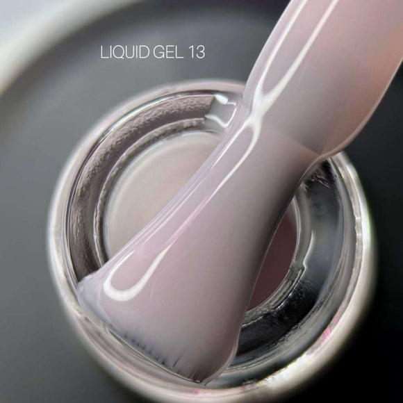 Saga Liquid Gel №13 milky soft pink15ml
