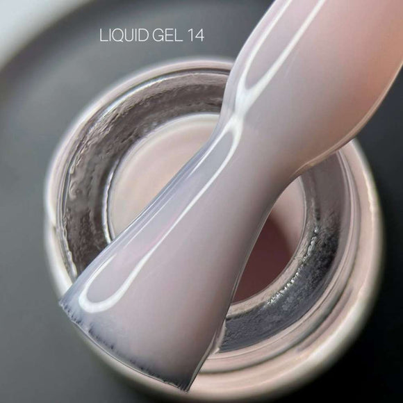Saga Liquid Gel №14 Creamy rose 15ml