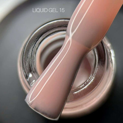 Saga Gel Liquido №15 Pesca beige 15ml
