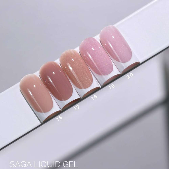 Saga Liquid Gel №16 Beige 15ml