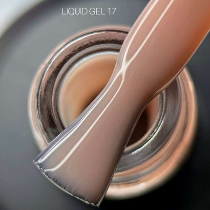 Saga Gel Lichid №17 Browny beige 15ml