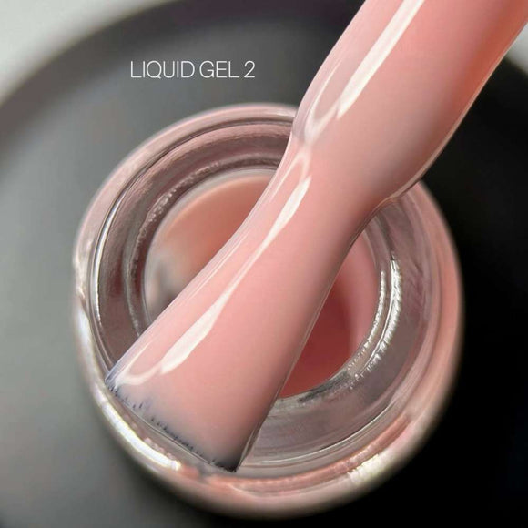 Saga Liquid Gel №02 Pinky peach 15ml