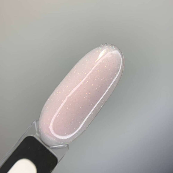 Saga Liquid Gel №20 Milky pink with shimmer 15ml