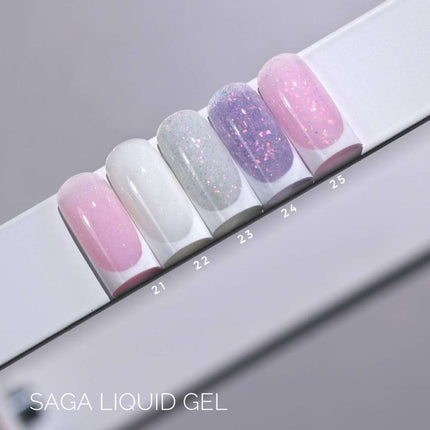 Saga Liquid Gel №24 Lavender with foil 15ml