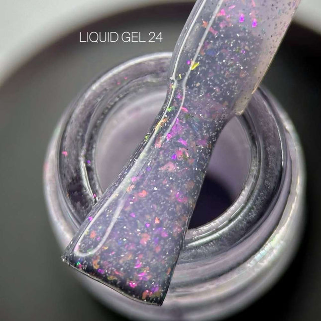 Saga tekutý gél č. 24 Levanduľa s fóliou 15 ml
