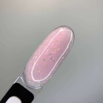 Saga Liquid Gel №25 Blush pink with foil 15ml