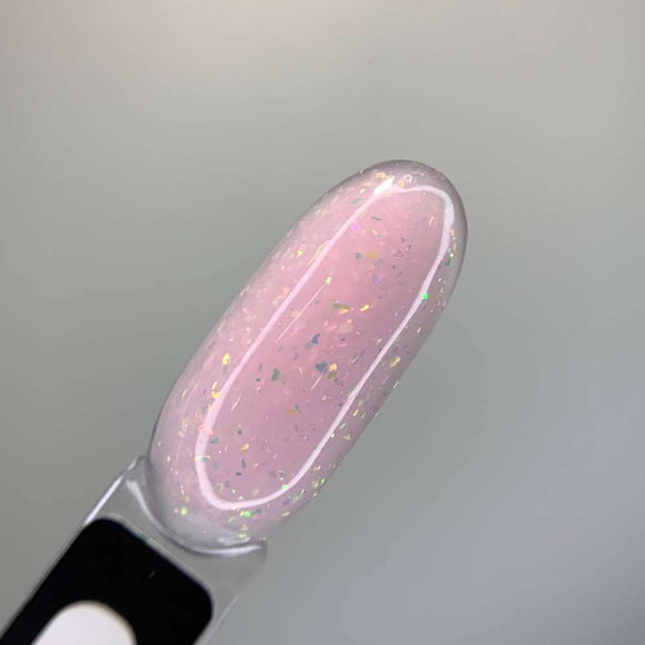 Saga Liquid Gel №25 Blush pink with foil 15ml