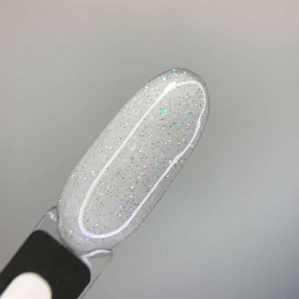 Saga Liquid Gel №29 Milky Grau mit Glitzereffekt 15ml