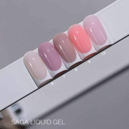 Saga Gel Liquido №06 Milky pink 15ml