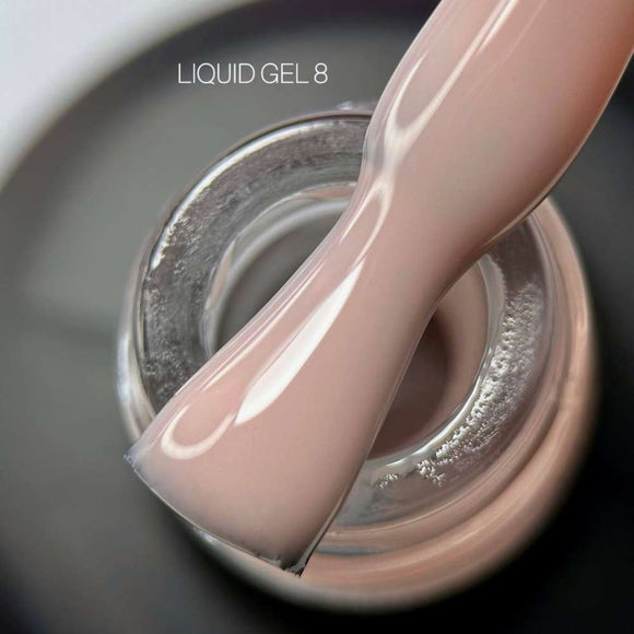 Saga Liquid Gel №08 Milky beige 15ml