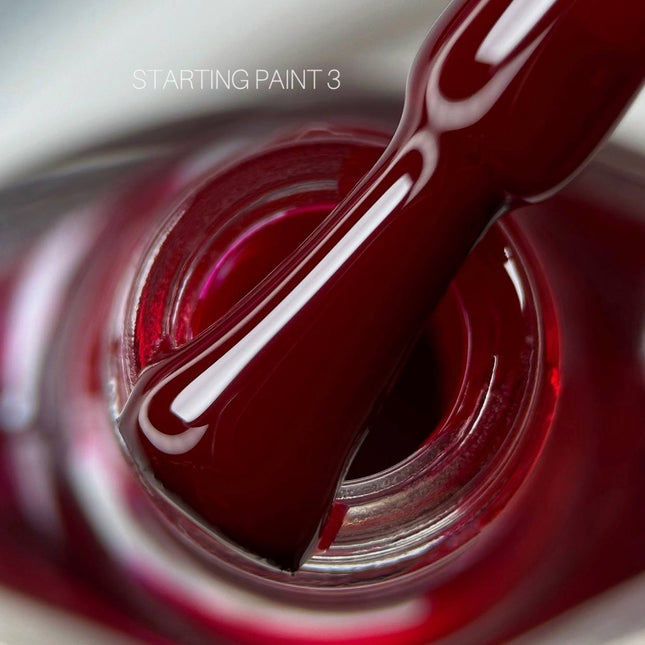 Stamping Paint №03 Rosso 8ml Saga Professional