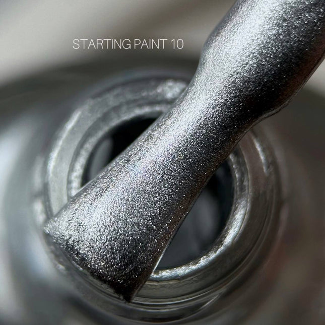 Vernice Stamping №10 Argento 8ml Saga Professional