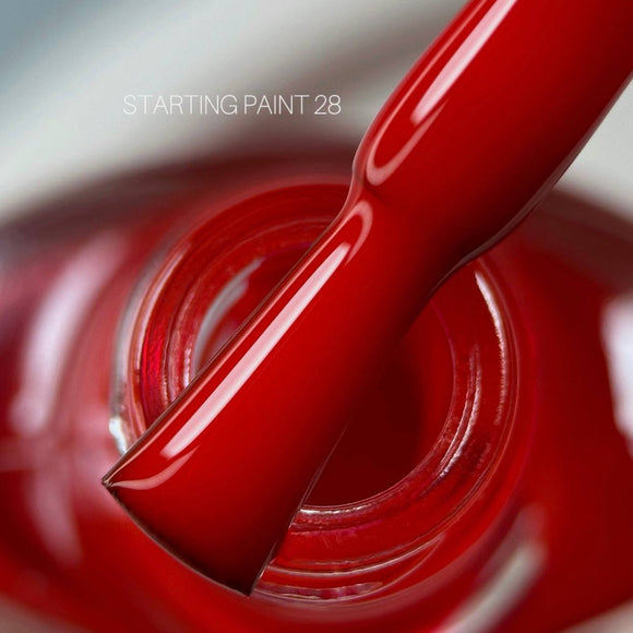 Stamping Paint №28 Classic red 8ml Saga Professional