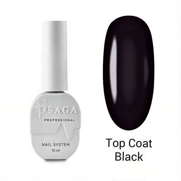 Saga Decklack Schwarz 10ml