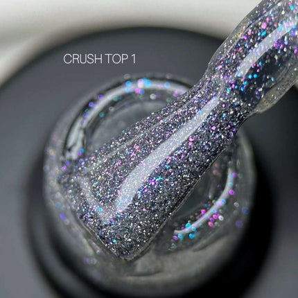 Saga Decklack Crush №01 mit lila-blauem Schimmer 9ml