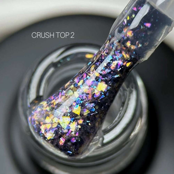 Saga Decklack Crush №02 mit holografischer Folie 9ml