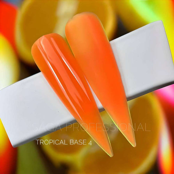 Saga Tropical Grundlack №4 Orange 9ml