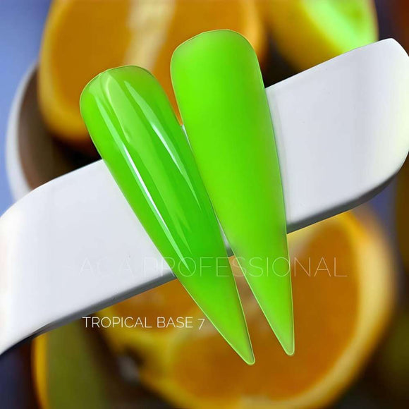 Saga Tropical Grundlack №7 Kiwi 9ml
