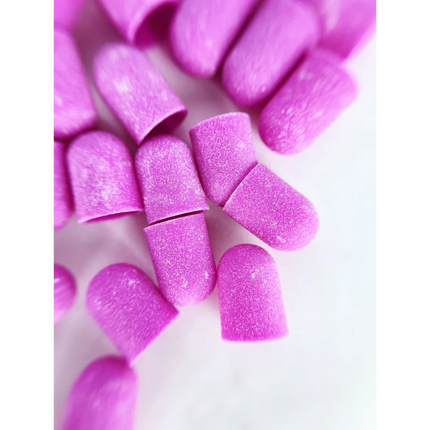 Sand cap - 10*15mm Size:S set 5 pcs - Violet 180 grit - Sanding caps