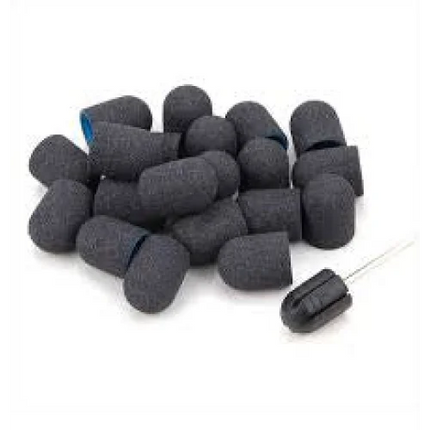 Sand cap -13*19 mm Size:M set 5pcs - Black 180 grit - Sanding caps