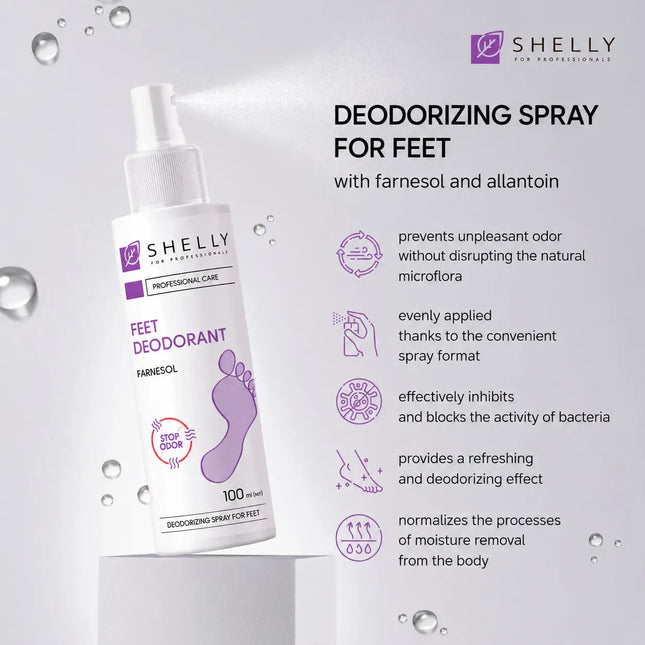 Regenererende Voetcrème met Allantoïne, Bamboe-extract en Sheaboter Shelly 250 ml