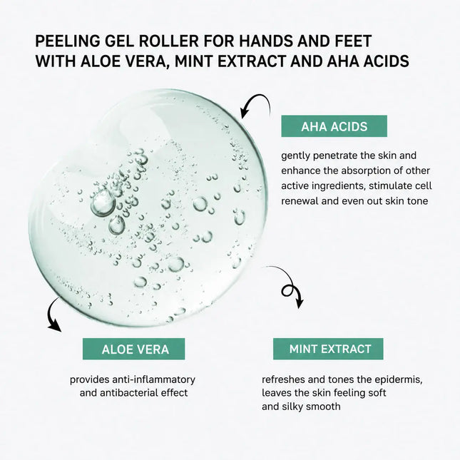 Peeling-Gel für Hände und Füße Shelly 200 ml