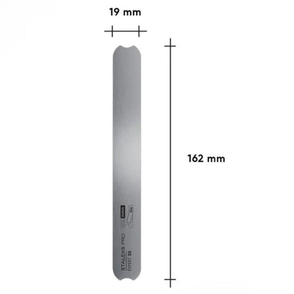 Straight metal base for nail file Staleks EXPERT 20