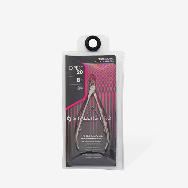 Alicates para cutículas Staleks Expert 20 de 8 mm