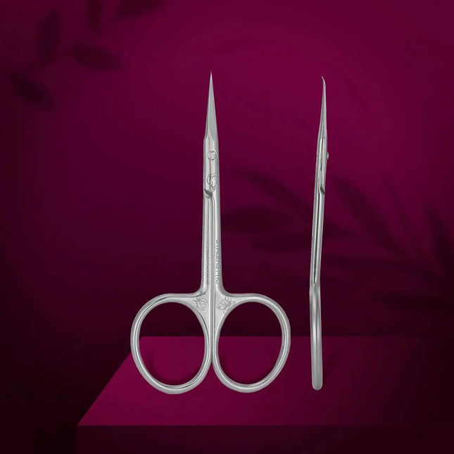 Forbicine per cuticole Staleks con uncino Exclusive 21 Tipo 2 (Magnolia)