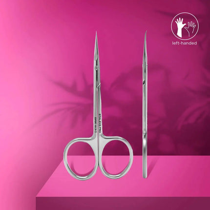 Staleks Nagelhautschere mit Haken für die linke Hand Expert 13 Typ 3