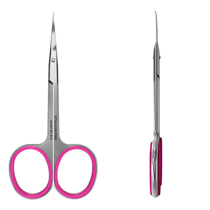 Tesouras para cutículas Staleks com gancho Smart 41 Tipo 3
