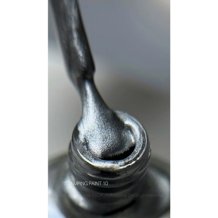 Stamping Paint №10 8ml Saga Professional - Stamping Paint