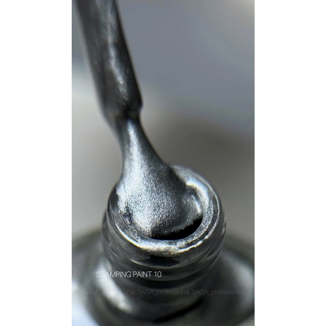 Stamping Paint №10 8ml Saga Professional - Stamping Paint