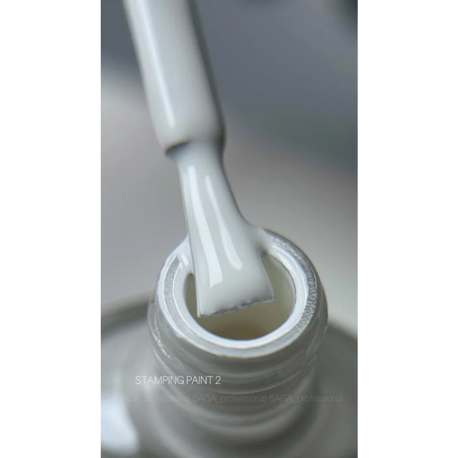 Stamping Paint №2 8ml Saga Professional - Stamping Paint