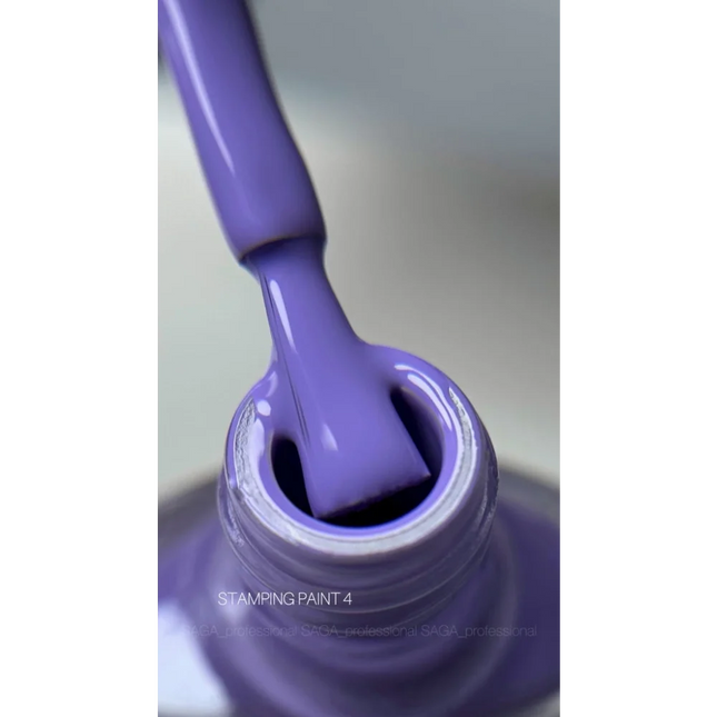 Stamping Paint №4 8ml Saga Professional - Stamping Paint