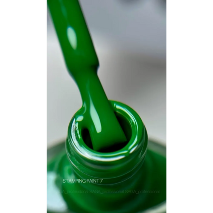 Stamping Paint №7 8ml Saga Professional - Stamping Paint