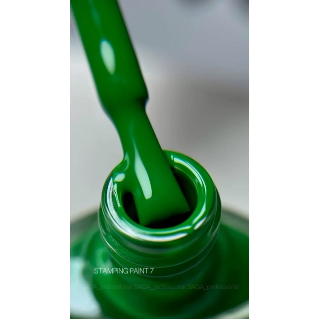 Stamping Paint №7 8ml Saga Professional - Stamping Paint