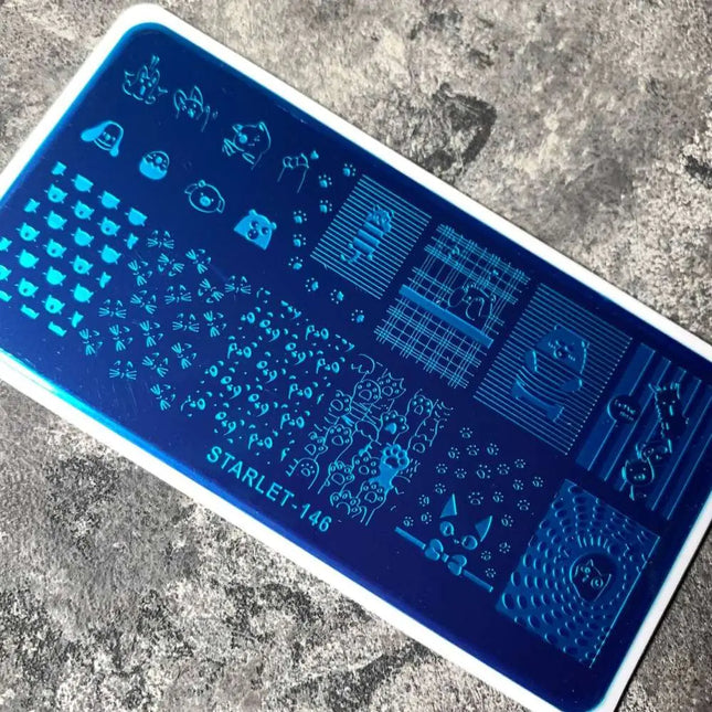 Πλάκα Stamping Starlet №146