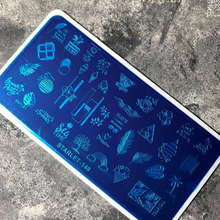Starlet Stamping Plate №149