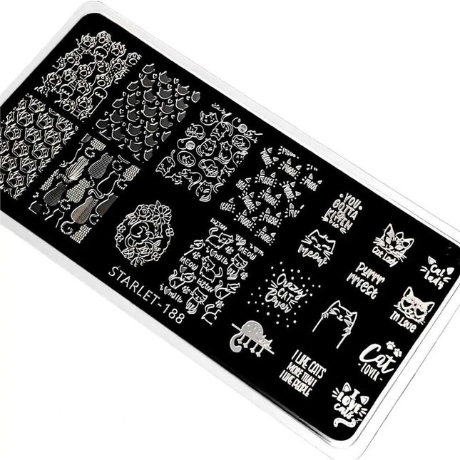 Πλάκα Stamping Starlet №188