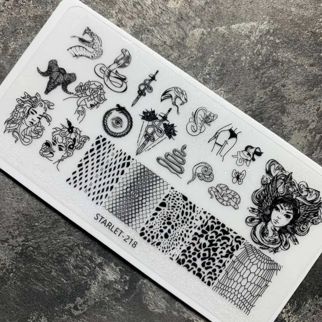Πλάκα Stamping Starlet №218