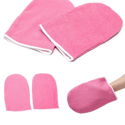 Terry mittens for paraffin therapy 1 pair - Gloves terry