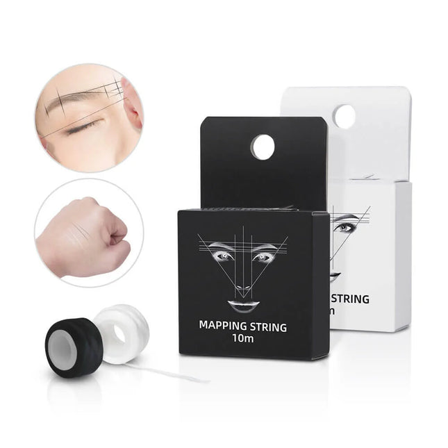Thread for marking eyebrows Customs Mapping String 10 m - Eyebrow marking thread