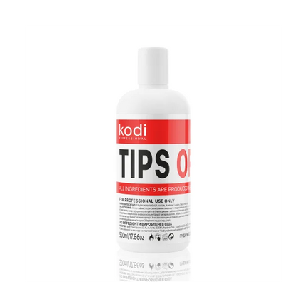 Tips Off Gel Polish/Acrylic Remover 500ml Kodi Professional - Gel polish remover