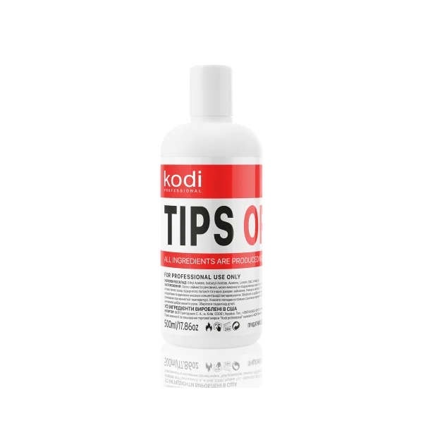 Tips Off Gel Polish/Acrylic Remover 500ml Kodi Professional - Gel polish remover