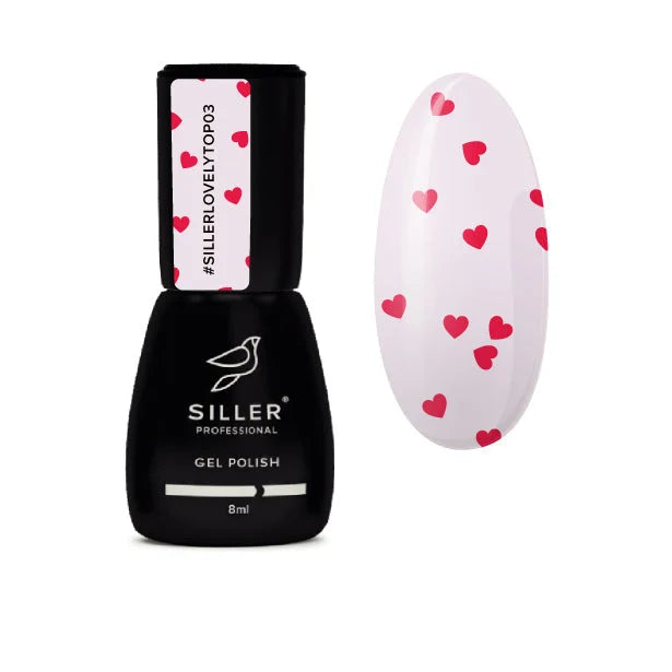 Top Lovely №3 8 ml Siller - Top Coat