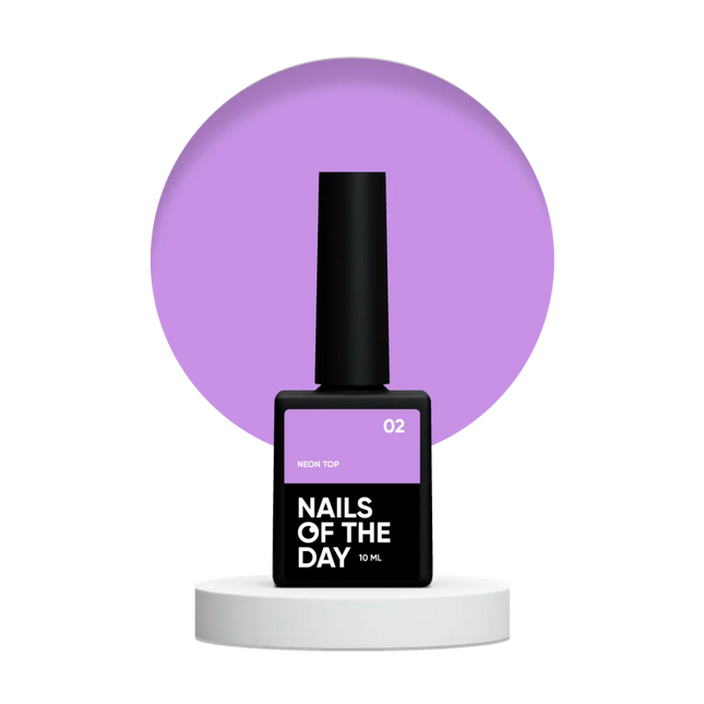 Top neon №2 10 ml NAILSOFTHEDAY - Top Coat