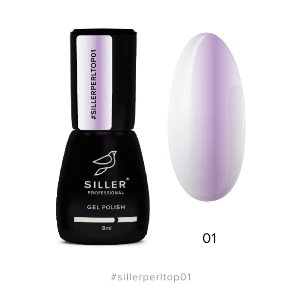 Top Perl №1 8 ml Siller - Top Coat