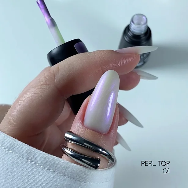 Top Perl №1 8 ml Siller - Top Coat